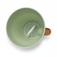 Gemini_Generated_Image_iigsfxiigsfxiigs Önöntöző Műanyag Cserép – Zöld/Barna Pöttyös