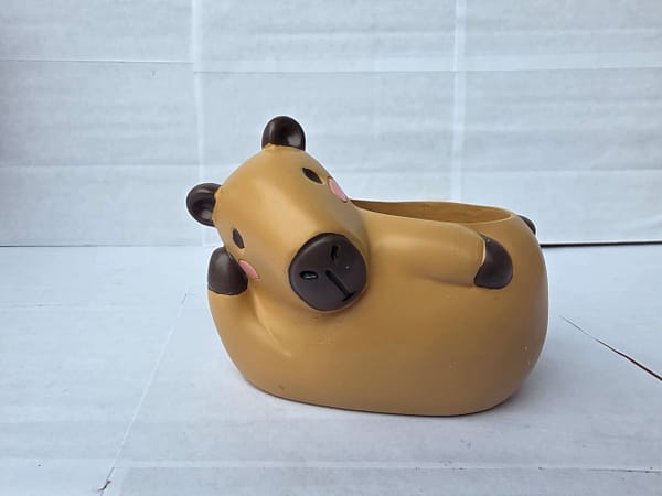 20260123_142807 Pihenő Kapibara (Vízidisznó) Mini Kaspó